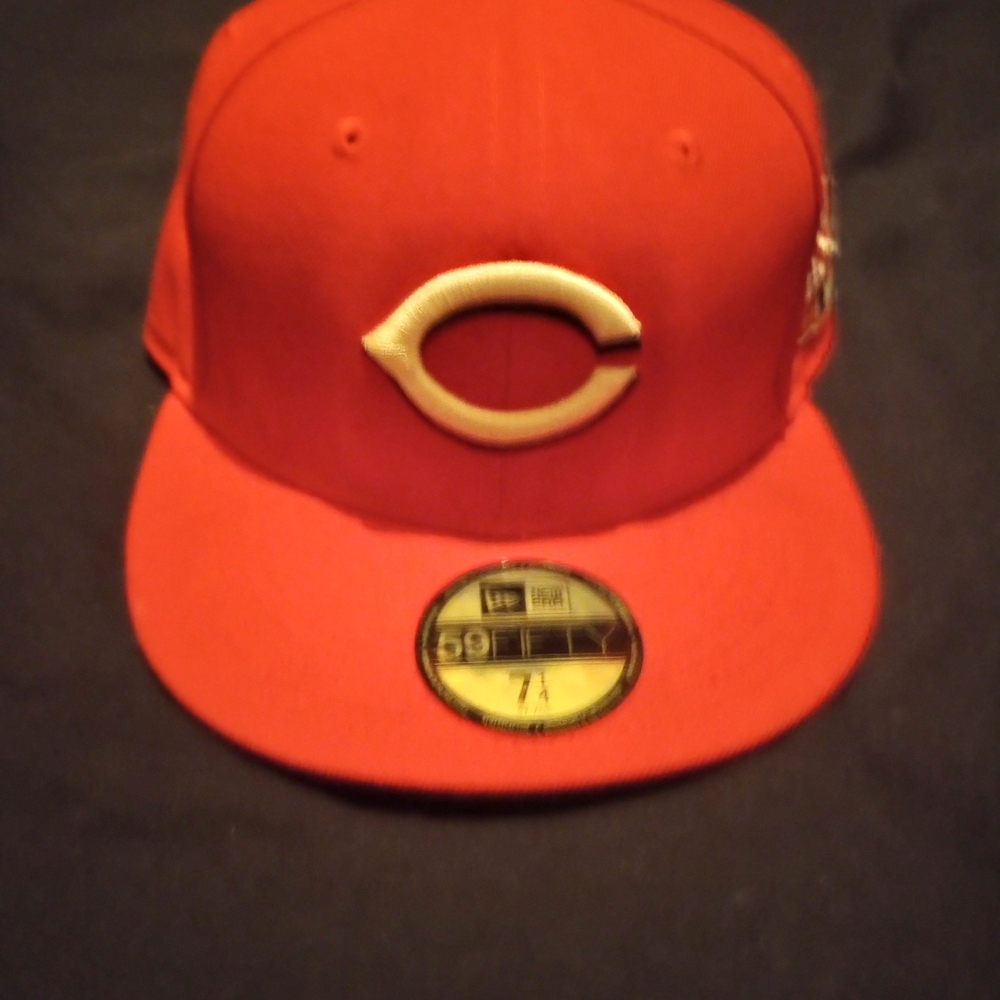 New Era Black and Red 59FIFTY Cap
